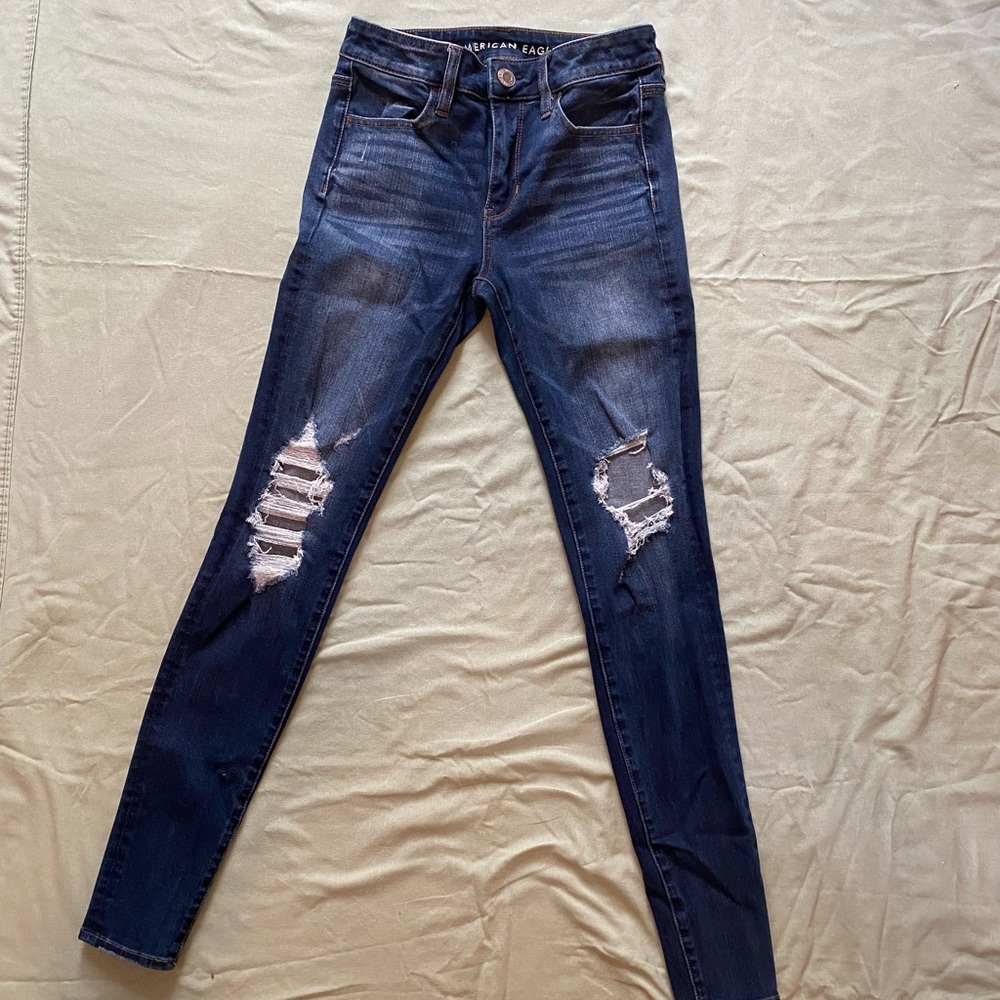 American Eagle 360 Ne(x)t Level Stretch Skinny Jeans